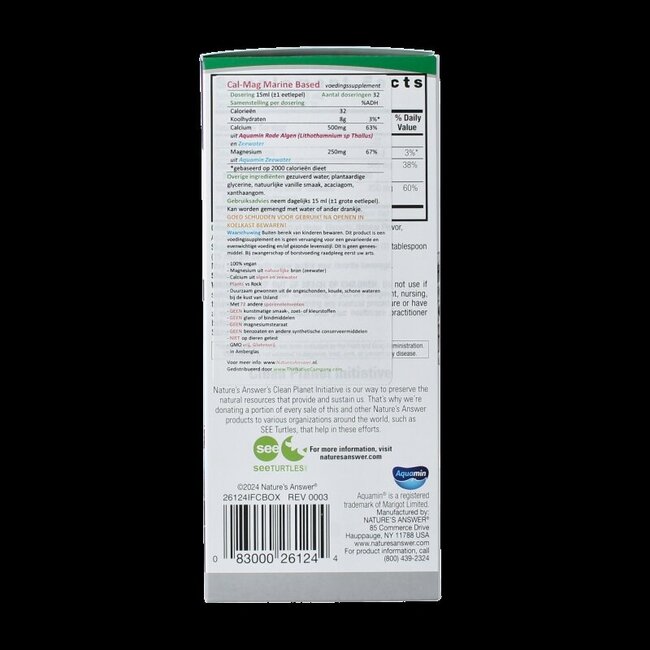 Calcium magnesium marine based vloeibaar 480 Milliliter