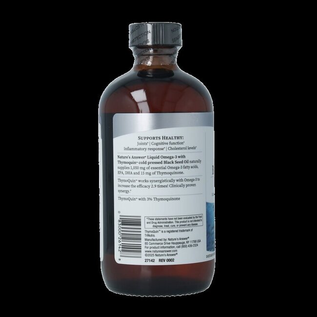 Omega 3 black seed oil vloeibaar 240 Milliliter