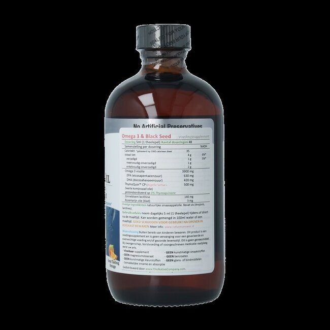 Omega 3 black seed oil vloeibaar 240 Milliliter