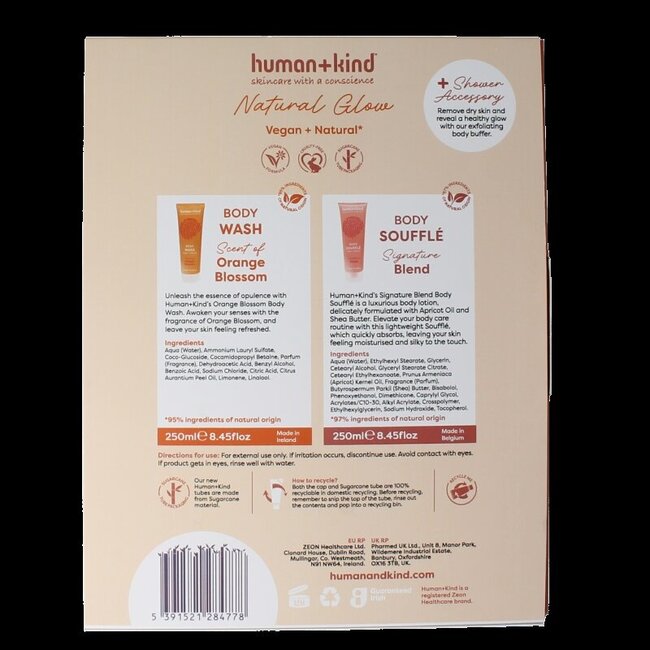 Giftset natural glow 1 Stuks