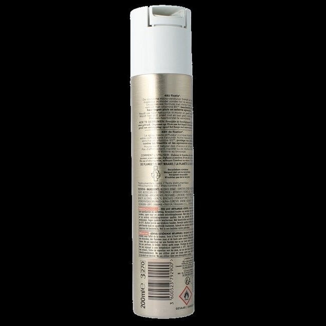 Haarspray satin sterke fixatie 200 Milliliter