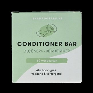 Shampoobars Conditioner bar aloe vera & komkommer 45 Gram