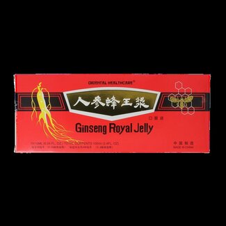Oriental Health Ginseng royal jelly 10x 10ml 100 Milliliter