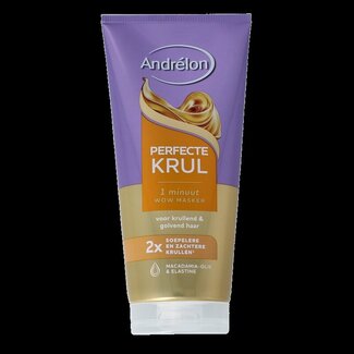 Andrelon Masker 1 minuut perfecte krul 180 Milliliter