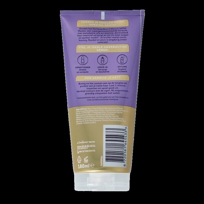 Masker 1 minuut perfecte krul 180 Milliliter