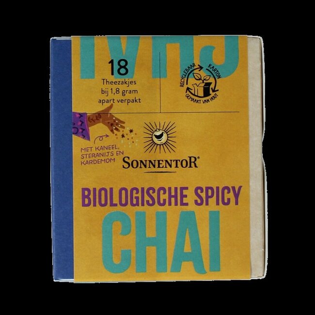 Spicy chai thee bio 18 Zakjes