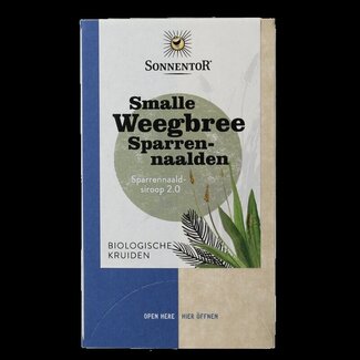 Sonnentor Smalle weegbree sparrennaald bio 18 Zakjes