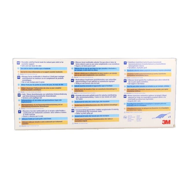 Cold hot gezichtsmasker 1 Stuks