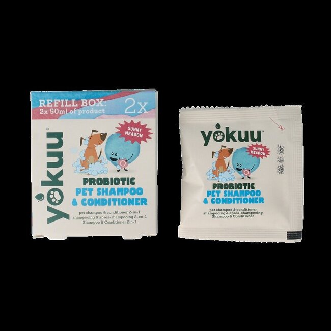 Probio shampoo & conditioner huisdieren navul 2 Stuks