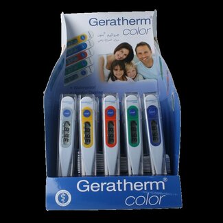 Geratherm Thermometer color 20 stuks 1 Display