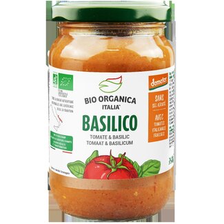 Bio Organica Italia Pastasaus basilicum demeter 350 Gram