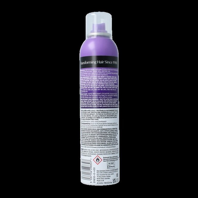 Frizz ease hairspray moisturizer 250 Milliliter
