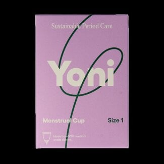 Yoni Menstruatiecup maat 1 1 Stuks