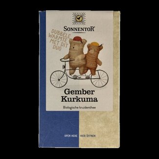 Sonnentor Thé gingembre curcuma bio 18 sachets