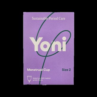 Yoni Menstruatiecup maat 2 1 Stuks