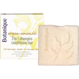 Botanique 2-in-1 Shampoo conditioner bar argan & amandel 100 Gram