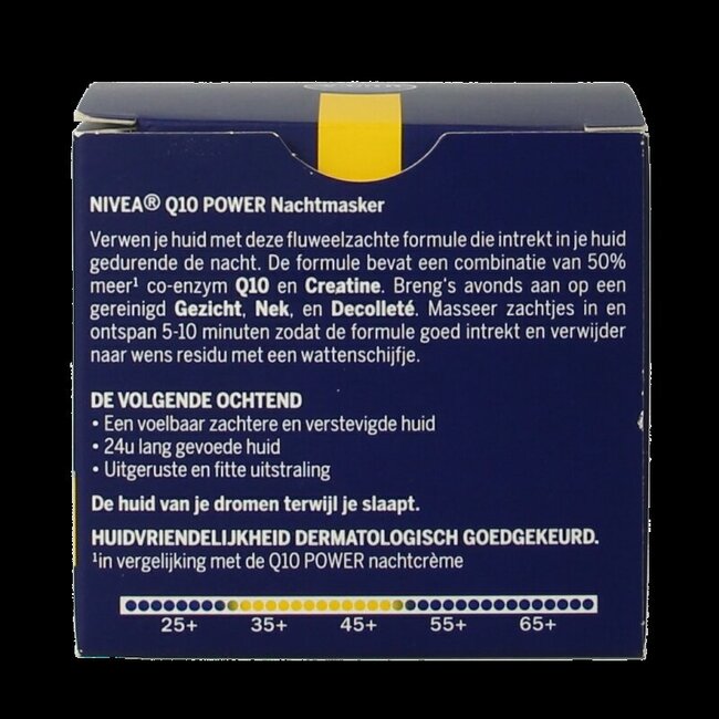 Masque de nuit fondant Q10 Power 50 ml