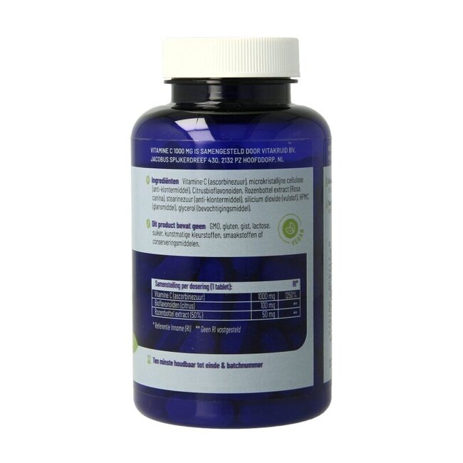 Vitamine C 1000 met Bioflavonoiden & Rozenbottel 90 Tabletten