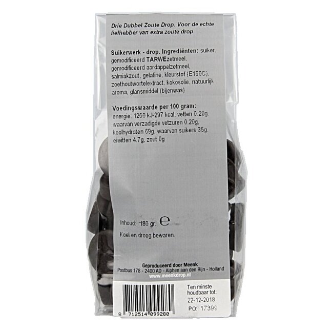 Réglisse triple salée 180 g