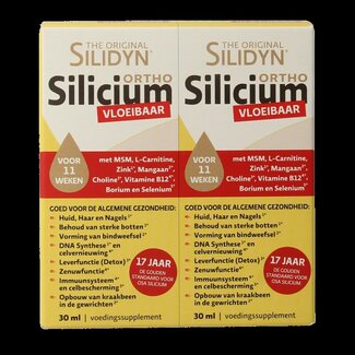Silidyn Ortho silicium duoverpakking 2 x 30ml  60 Milliliter