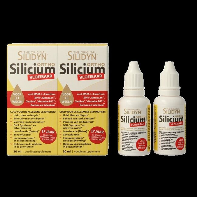 Ortho silicium duoverpakking 2 x 30ml  60 Milliliter