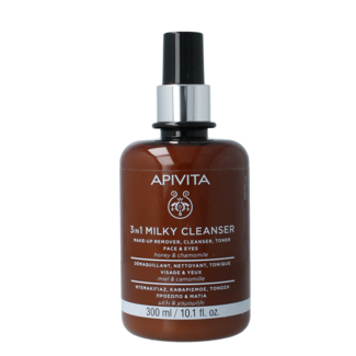 APIVITA Milky cleanser 3 in 1 face & eye 300 Milliliter