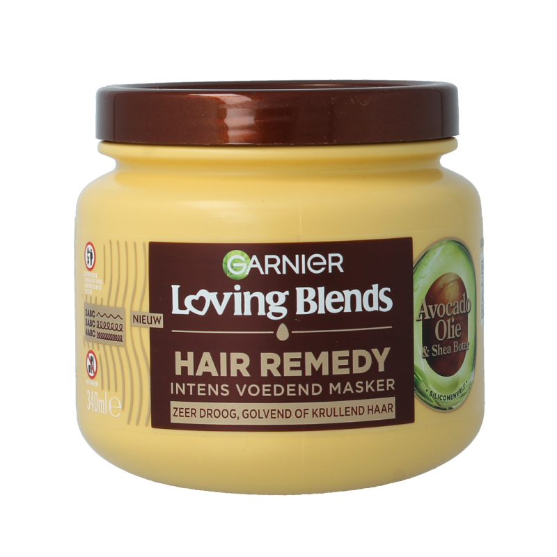 Garnier Loving blends mascarilla aguacate y karité 340 mililitros