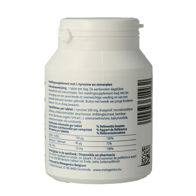 Metagenics Iodine & tyrosine 60 comprimidos