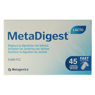 Metagenics Metagenics Metadigest Lacto 45 Cápsulas (Blíster)