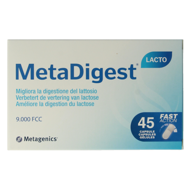 Metagenics Metadigest Lacto blister 45 Kapsułek
