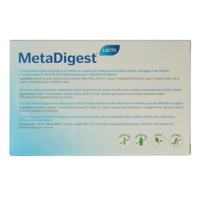 Metagenics MetaDigest Lacto 45 Capsules