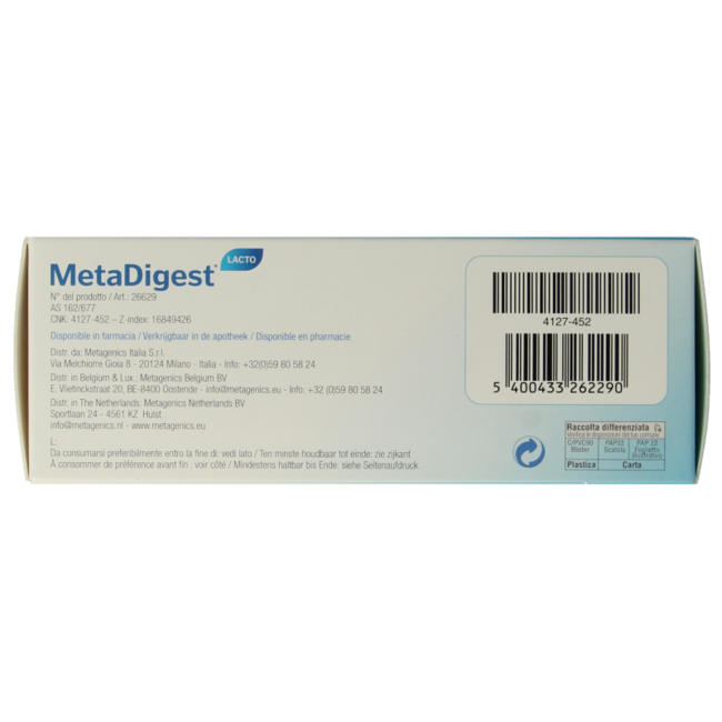 Metagenics MetaDigest Lacto 45 Capsules