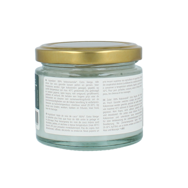 Amanprana Organic Coconut Oil 100 Millilitres