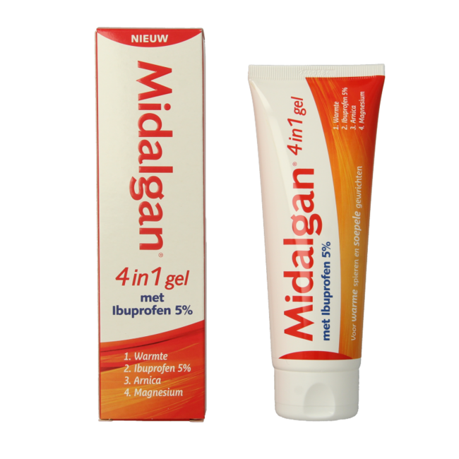 Gel 4 en 1 + 5% ibuprofeno 100 gramos