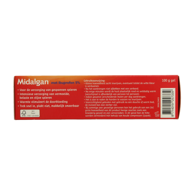 Gel 4 en 1 + 5% ibuprofeno 100 gramos