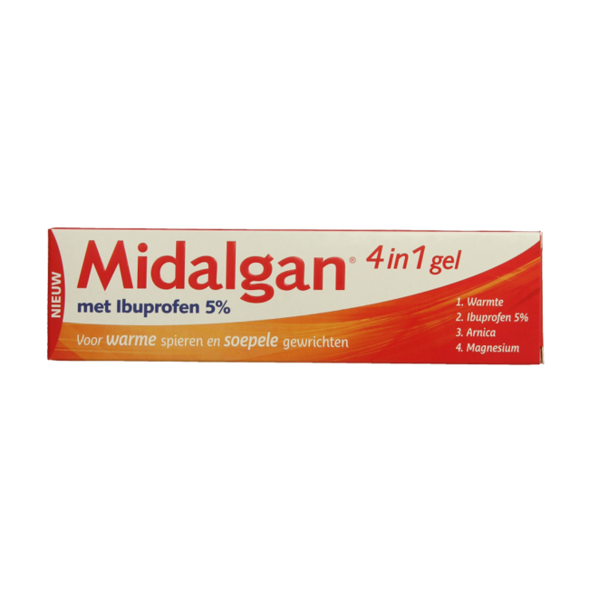 Gel 4 en 1 + 5% ibuprofeno 100 gramos