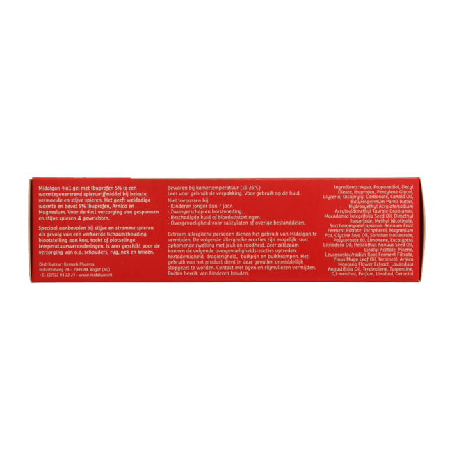 Gel 4 en 1 + 5% ibuprofeno 100 gramos