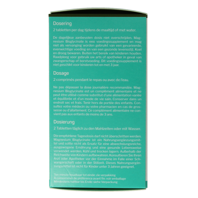 Orthonutrients Magnesium Bisglycinate 90 Tablets