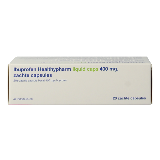 Ibuprofeno 400 mg cápsulas líquidas 20 cápsulas