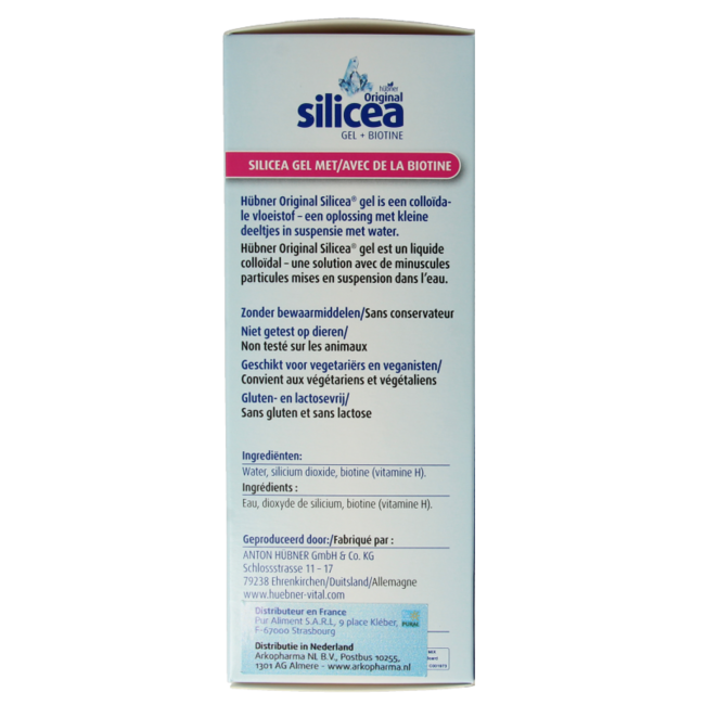 Silicea gel de silicio + biotina 500 mililitros