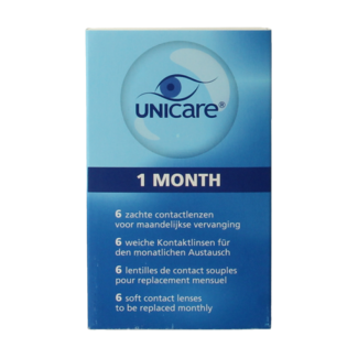 Unicare Lentes mensuales Unicare -7.50 6 unidades