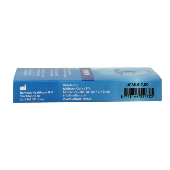 Lentes mensuales Unicare -7.00 6 unidades