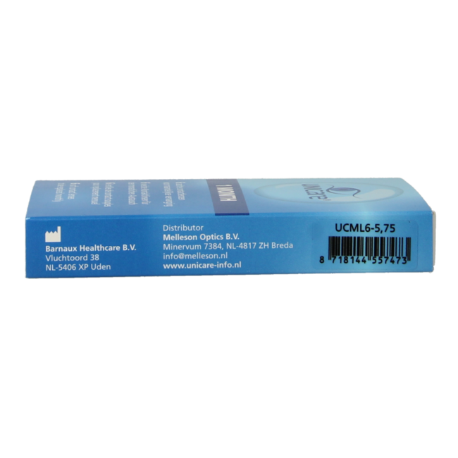 Lentes de contacto mensuales Unicare -5,75 (6 unidades)