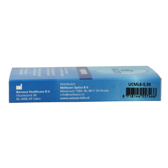 Lentes mensuales Unicare -5.50 6 unidades