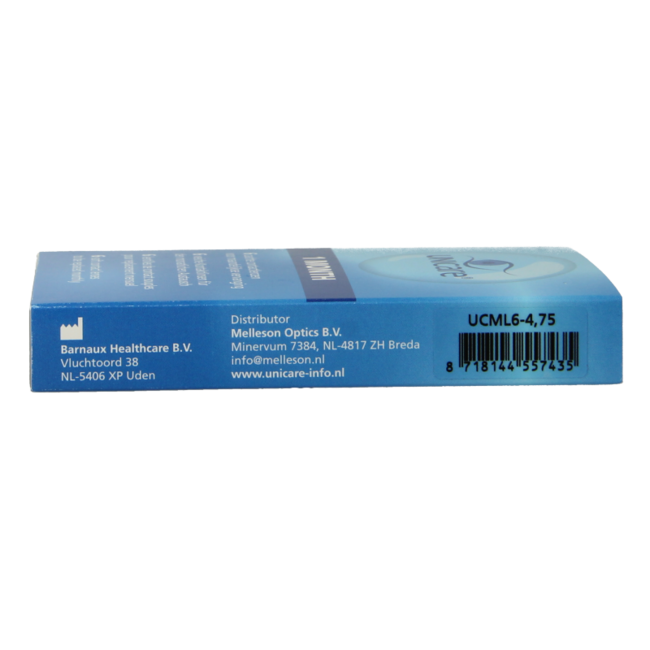 Lentes mensuales Unicare -4,75 6 unidades