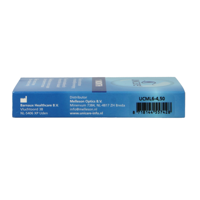Lentes mensuales Unicare -4.50 6 unidades