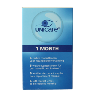 Unicare Lentilles mensuelles Unicare -3,75 6 pièces