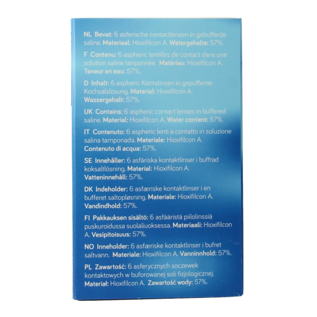 Lentes de contacto mensuales Unicare -3.75 6 unidades