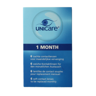Unicare Soczewki Miesięczne Unicare -2.00 6 Sztuk
