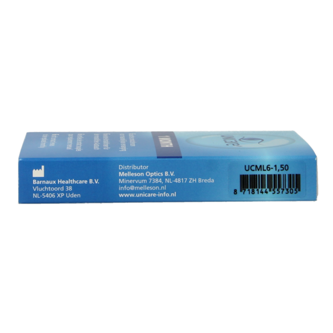 Lentes mensuales Unicare -1.50 6 unidades